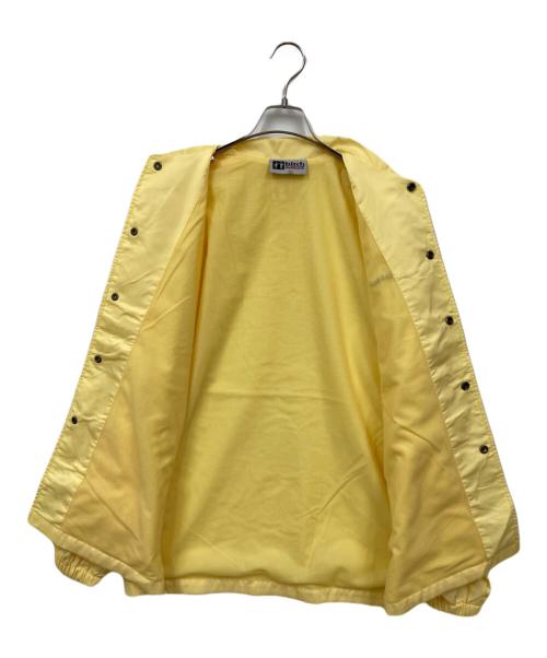 bitch skateboards（ビッチスケートボード）bitch skateboards (ビッチスケートボード) コーチジャケット イエロー サイズ:Lの古着・服飾アイテム