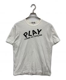 PLAY COMME des GARCONS（プレイコムデギャルソン）の古着「Tシャツ」｜ホワイト