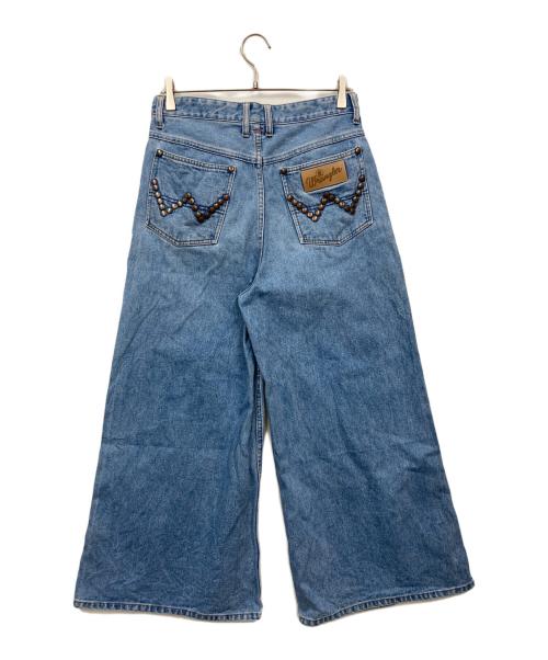 Wrangler（ラングラー）Wrangler (ラングラー) SHINYA KOZUKA (シンヤコズカ) BAGGY スタッズ デニムパンツ インディゴ サイズ:sの古着・服飾アイテム
