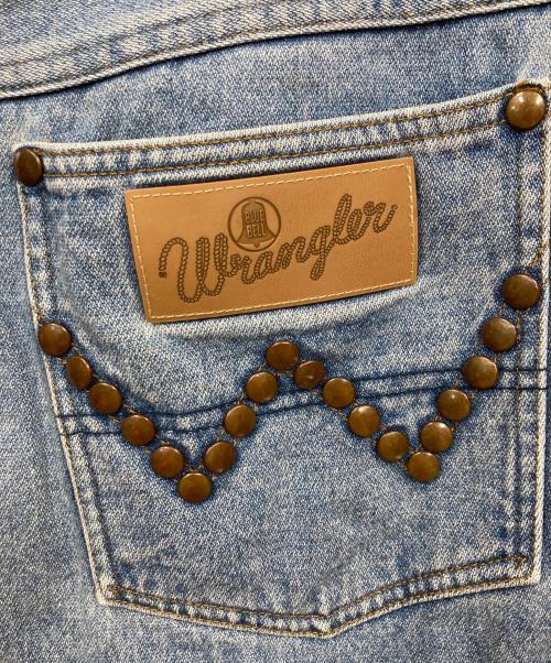 Wrangler（ラングラー）Wrangler (ラングラー) SHINYA KOZUKA (シンヤコズカ) BAGGY スタッズ デニムパンツ インディゴ サイズ:sの古着・服飾アイテム