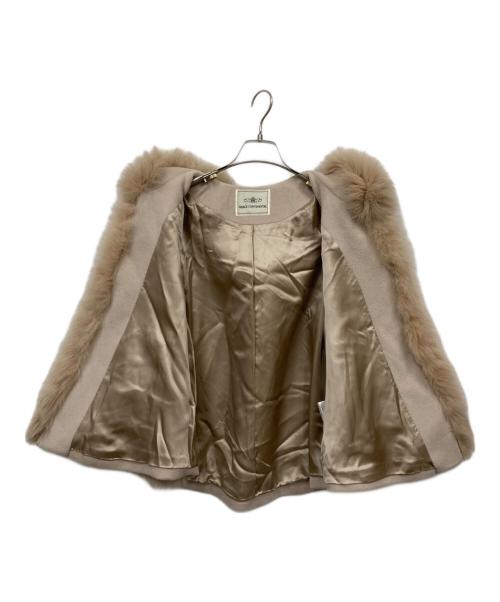 GRACE CONTINENTAL（（グレースコンチネンタル）GRACE CONTINENTAL (（グレースコンチネンタル) コート ベージュ サイズ:36の古着・服飾アイテム