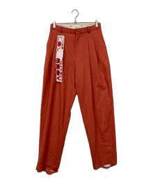 CHARLES JEFFREY LOVERBOY（チャールズ ジェフリー ラバーボーイ）の古着「パンツ」｜オレンジ