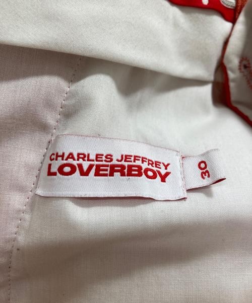 CHARLES JEFFREY LOVERBOY（チャールズ ジェフリー ラバーボーイ）CHARLES JEFFREY LOVERBOY (チャールズ ジェフリー ラバーボーイ) パンツ オレンジ サイズ:W30の古着・服飾アイテム