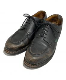 PARABOOT（パラブーツ）の古着「Uチップシューズ」｜ブラウン