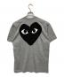PLAY COMME des GARCONS (プレイコムデギャルソン) ハート プリント Tシャツ グレー サイズ:L：7000円