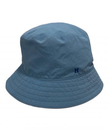 中古・古着通販】HERMES (エルメス) バケットハット ブルー 中古・古着通販】HERMES (エルメス) バケットハット ブルー