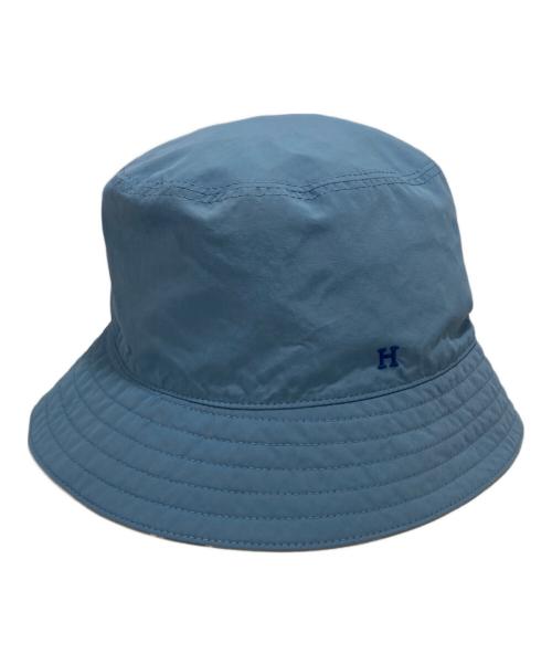 HERMES（エルメス）HERMES (エルメス) バケットハット ブルー サイズ:57の古着・服飾アイテム