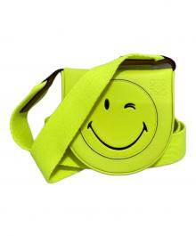 LOEWE（ロエベ）の古着「スマイリーフェイス ショルダーバッグ」｜イエロー