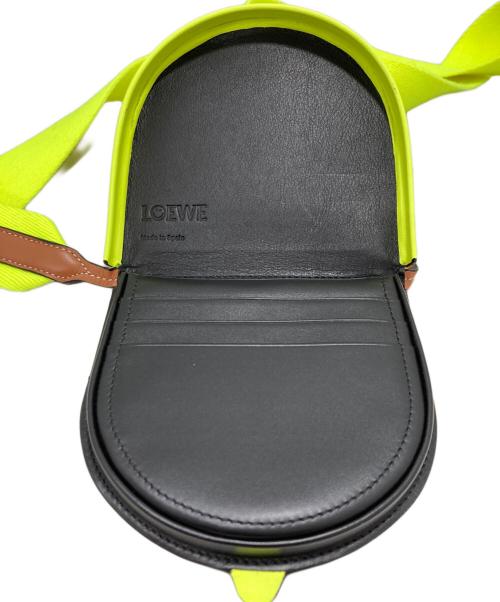 LOEWE（ロエベ）LOEWE (ロエベ) スマイリーフェイス ショルダーバッグ イエローの古着・服飾アイテム