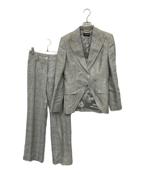 DOLCE & GABBANA（ドルチェ＆ガッバーナ）DOLCE & GABBANA (ドルチェ＆ガッバーナ) スーツ グレー サイズ:42の古着・服飾アイテム