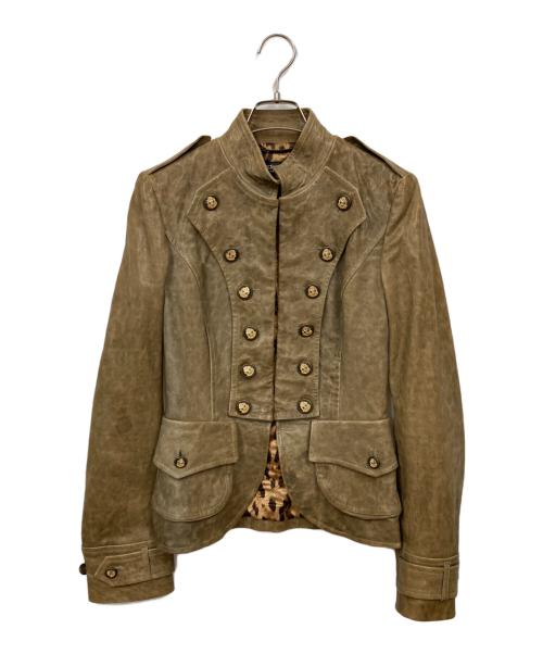 DOLCE & GABBANA（ドルチェ＆ガッバーナ）DOLCE & GABBANA (ドルチェ＆ガッバーナ) ジャケット ブラウン サイズ:38の古着・服飾アイテム