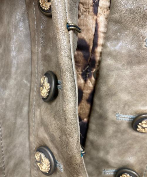 DOLCE & GABBANA（ドルチェ＆ガッバーナ）DOLCE & GABBANA (ドルチェ＆ガッバーナ) ジャケット ブラウン サイズ:38の古着・服飾アイテム