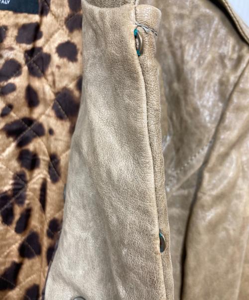 DOLCE & GABBANA（ドルチェ＆ガッバーナ）DOLCE & GABBANA (ドルチェ＆ガッバーナ) ジャケット ブラウン サイズ:38の古着・服飾アイテム