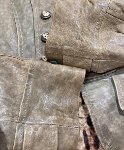 DOLCE & GABBANA（ドルチェ＆ガッバーナ）DOLCE & GABBANA (ドルチェ＆ガッバーナ) ジャケット ブラウン サイズ:38の古着・服飾アイテム