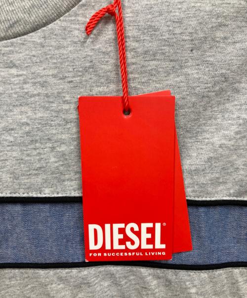 DIESEL（ディーゼル）DIESEL (ディーゼル) Tシャツ グレー サイズ:14Y 未使用品の古着・服飾アイテム