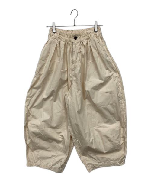 HARVESTY（ハーベスティー）HARVESTY (ハーベスティー) 別注 クロップドサーカスパンツ ベージュ サイズ:2の古着・服飾アイテム
