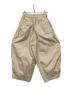 HARVESTY (ハーベスティー) 別注 クロップドサーカスパンツ ベージュ サイズ:2：8000円