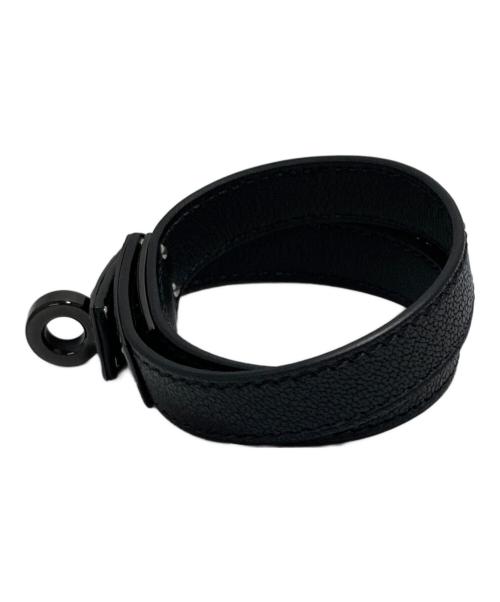 HERMES（エルメス）HERMES (エルメス) ケリードュブルトゥール ソーブラックの古着・服飾アイテム