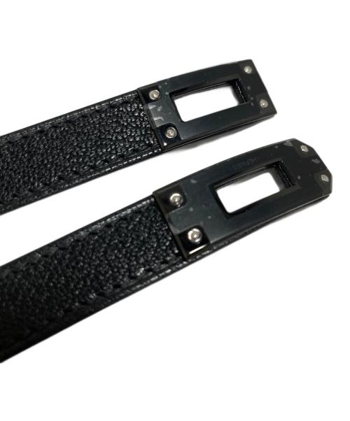 HERMES（エルメス）HERMES (エルメス) ケリードュブルトゥール ソーブラックの古着・服飾アイテム