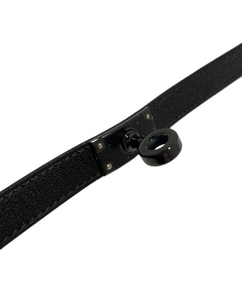 HERMES（エルメス）HERMES (エルメス) ケリードュブルトゥール ソーブラックの古着・服飾アイテム