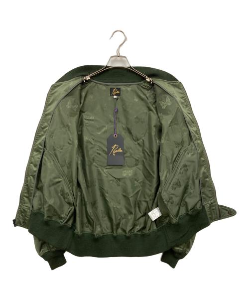 Needles（ニードルズ）Needles (ニードルズ) L2-B Jacket Papillon Jacquard Sateen オリーブ サイズ:M 未使用品の古着・服飾アイテム