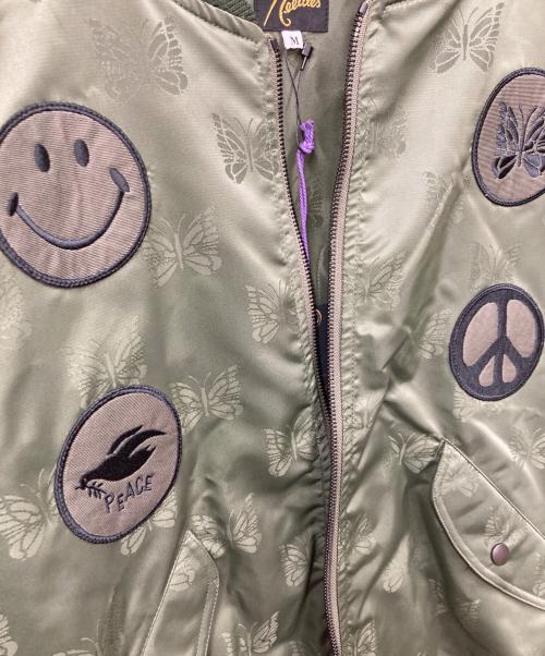 Needles（ニードルズ）Needles (ニードルズ) L2-B Jacket Papillon Jacquard Sateen オリーブ サイズ:M 未使用品の古着・服飾アイテム