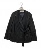 MIKAGE SHINミカゲ シン）の古着「Belt Wrapping Jacket」｜ブラック