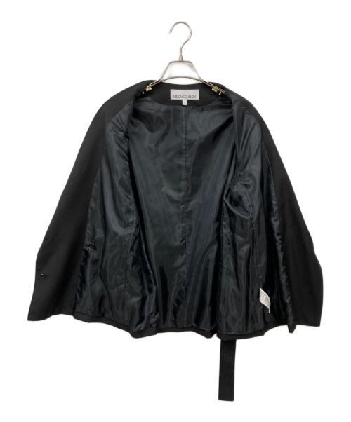 MIKAGE SHIN（ミカゲ シン）MIKAGE SHIN (ミカゲ シン) Belt Wrapping Jacket ブラック サイズ:1の古着・服飾アイテム