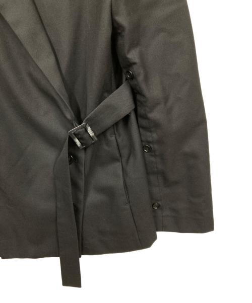 MIKAGE SHIN（ミカゲ シン）MIKAGE SHIN (ミカゲ シン) Belt Wrapping Jacket ブラック サイズ:1の古着・服飾アイテム