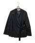 MIKAGE SHIN（ミカゲ シン）の古着「Belt Wrapping Jacket」｜ブラック