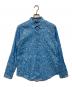 PAUL SMITH（ポールスミス）の古着「総柄シャツ」｜スカイブルー