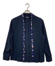 PAUL SMITH（ポールスミス）の古着「ボウタイシャツ」｜ネイビー