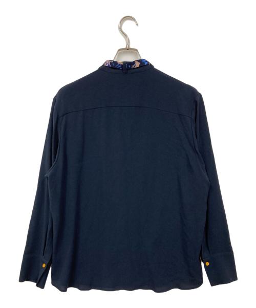 PAUL SMITH（ポールスミス）PAUL SMITH (ポールスミス) ボウタイシャツ ネイビー サイズ:44Lの古着・服飾アイテム