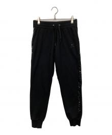 ARMANI EXCHANGE（アルマーニ エクスチェンジ）の古着「スウェットパンツ」｜ブラック