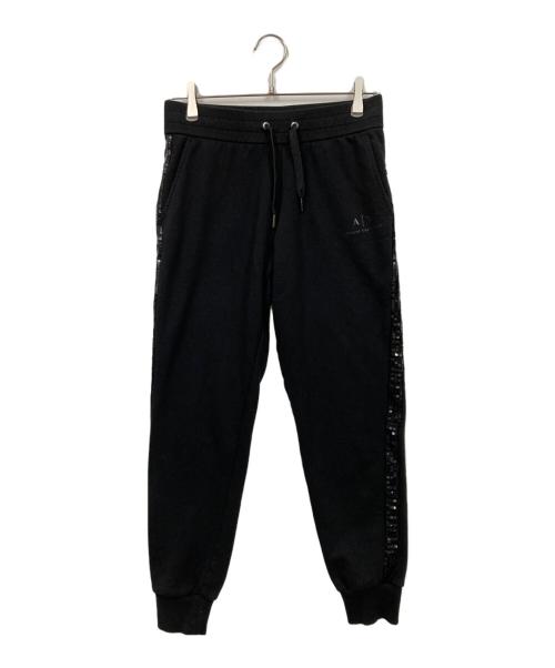ARMANI EXCHANGE（アルマーニ エクスチェンジ）ARMANI EXCHANGE (アルマーニ エクスチェンジ) スウェットパンツ ブラック サイズ:Sの古着・服飾アイテム