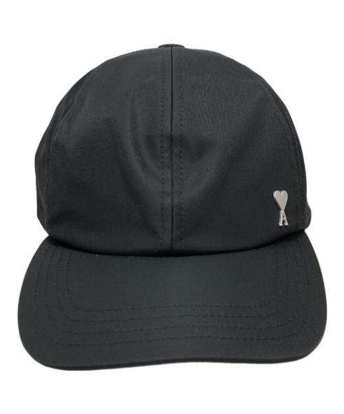 AMI PARIS（アミ パリス）AMI PARIS (アミ パリス) キャップ ブラックの古着・服飾アイテム
