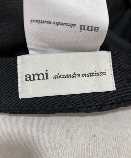 AMI PARIS（アミ パリス）AMI PARIS (アミ パリス) キャップ ブラックの古着・服飾アイテム