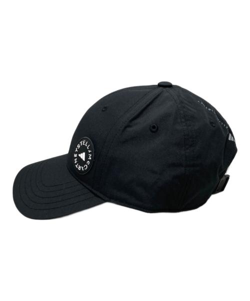 STELLA McCARTNEY（ステラマッカートニー）STELLA McCARTNEY (ステラマッカートニー) adidas (アディダス) キャップ ブラック 未使用品の古着・服飾アイテム