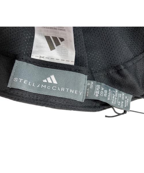STELLA McCARTNEY（ステラマッカートニー）STELLA McCARTNEY (ステラマッカートニー) adidas (アディダス) キャップ ブラック 未使用品の古着・服飾アイテム