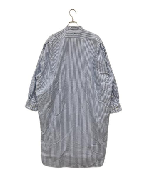 L.L.Bean（エルエルビーン）L.L.Bean (エルエルビーン) シャツワンピース スカイブルー サイズ:MEDIUMの古着・服飾アイテム