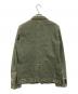BLACK COMME des GARCONS (ブラックコムデギャルソン) USED加工テーラードジャケット グリーン サイズ:S：12000円