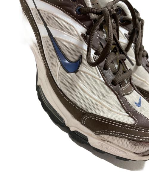 NIKE（ナイキ）NIKE (ナイキ) NIKE SHOX RIDE 2 BAROQUE BROWN/DIFFUSED BLUE-PHANTOM ブラウン×ホワイト サイズ:26の古着・服飾アイテム