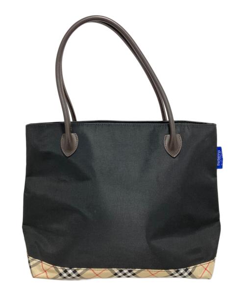 Burberry's BLUE LABEL（バーバリーズ ブルーレーベル）Burberry's BLUE LABEL (バーバリーズ ブルーレーベル) トートバッグ ブラックの古着・服飾アイテム