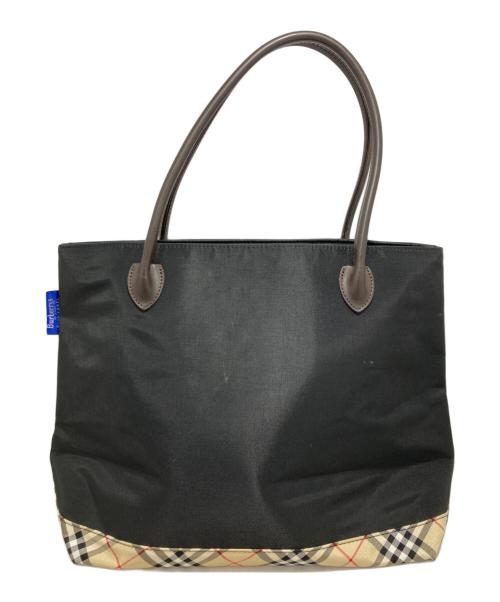 Burberry's BLUE LABEL（バーバリーズ ブルーレーベル）Burberry's BLUE LABEL (バーバリーズ ブルーレーベル) トートバッグ ブラックの古着・服飾アイテム