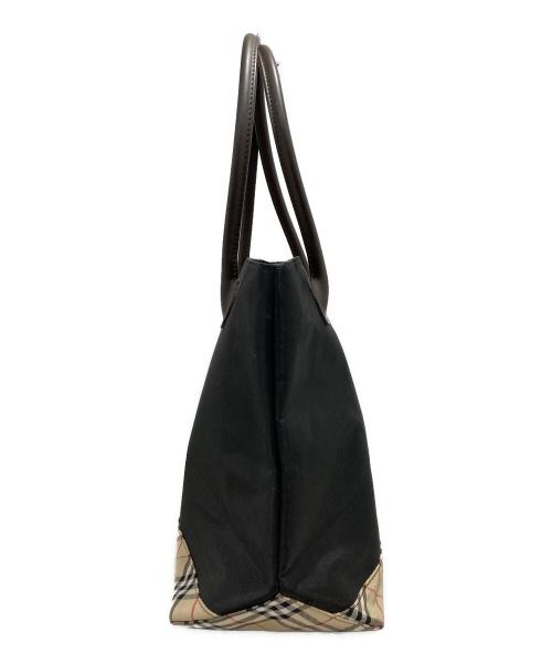 Burberry's BLUE LABEL（バーバリーズ ブルーレーベル）Burberry's BLUE LABEL (バーバリーズ ブルーレーベル) トートバッグ ブラックの古着・服飾アイテム