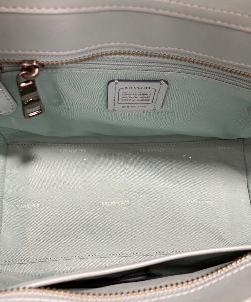 COACH（コーチ）COACH (コーチ) 2WAYショルダーバッグ スカイブルーの古着・服飾アイテム