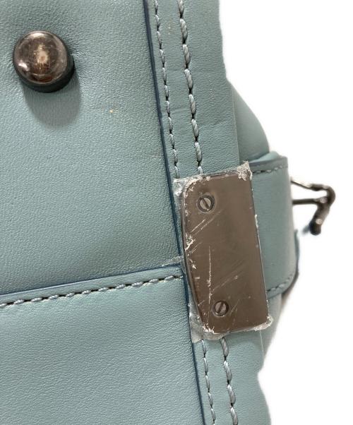 COACH（コーチ）COACH (コーチ) 2WAYショルダーバッグ スカイブルーの古着・服飾アイテム