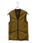Barbour（バブアー）の古着「Warm Pile Waistcoat Zip-In Liner」｜ベージュ