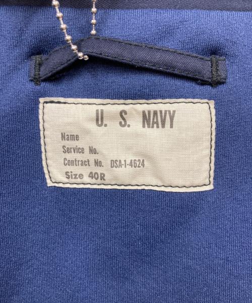 THE REAL McCOY'S（ザ・リアルマッコイズ）THE REAL McCOY'S (ザ・リアルマッコイズ) U.S. NAVY UTILITY JACKET ネイビー サイズ:40Rの古着・服飾アイテム