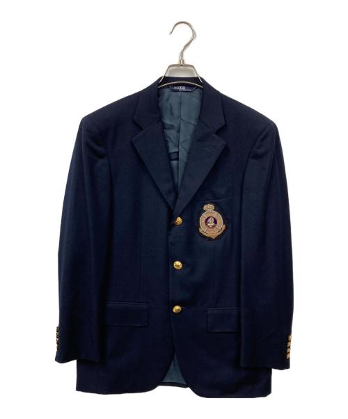 POLO RALPH LAUREN（ポロ・ラルフローレン）POLO RALPH LAUREN (ポロ・ラルフローレン) 金釦 ブレザー ネイビー サイズ:C92-W80-T170　A5の古着・服飾アイテム